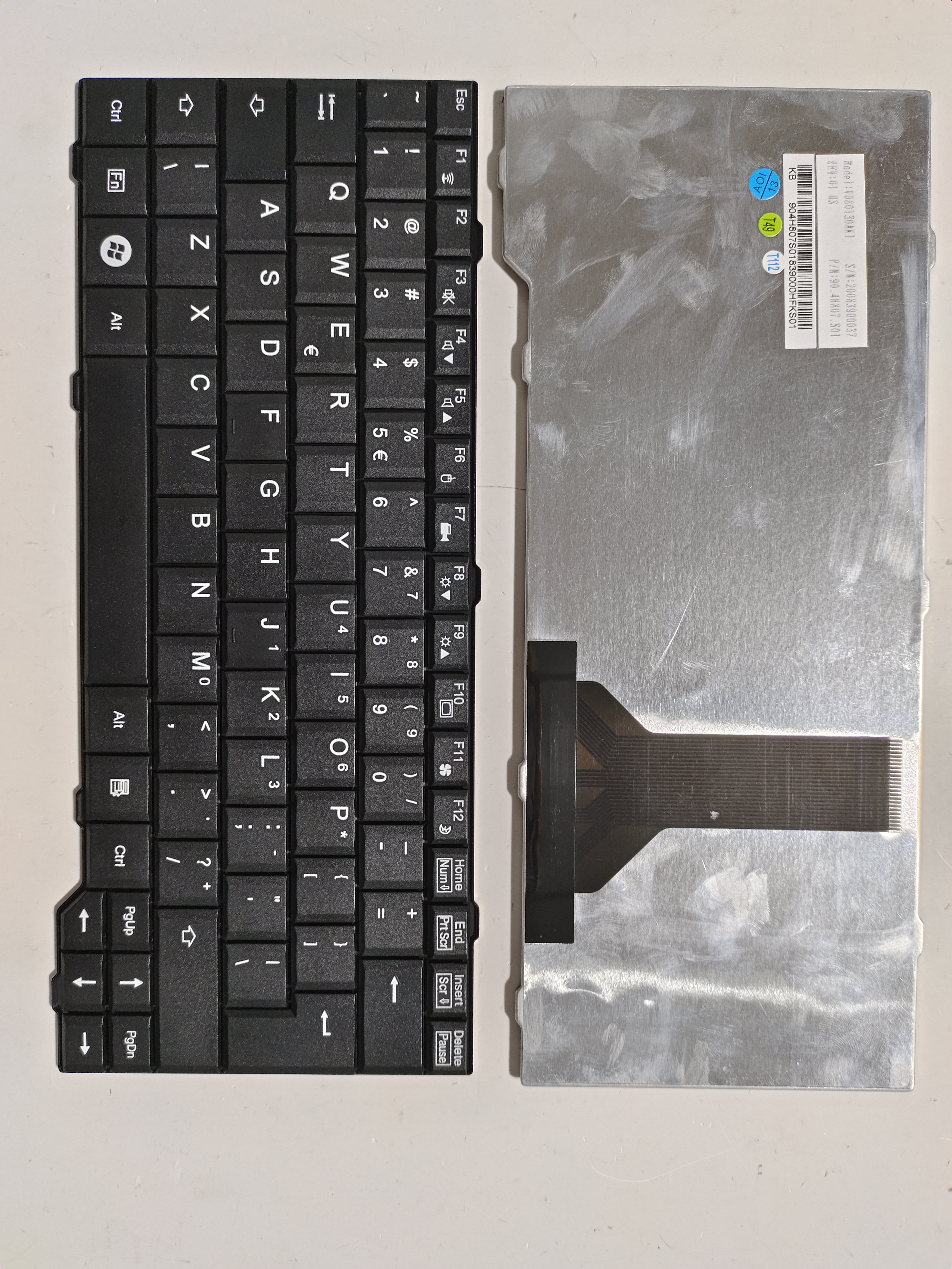 Picture of New Replacement Laptop Keyboard For FJU V6535/PA3515 BLACK (OEM) UI Layout